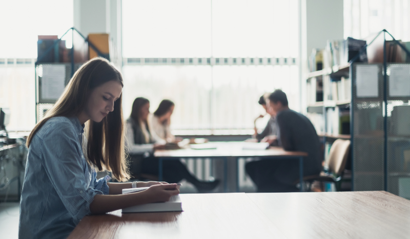 Library spaces – for individual and team work